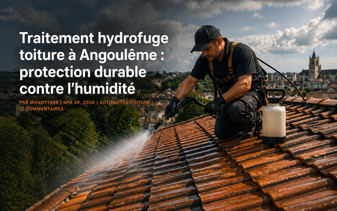 Traitement hydrofuge toiture Angoulême : devis et protection toiture