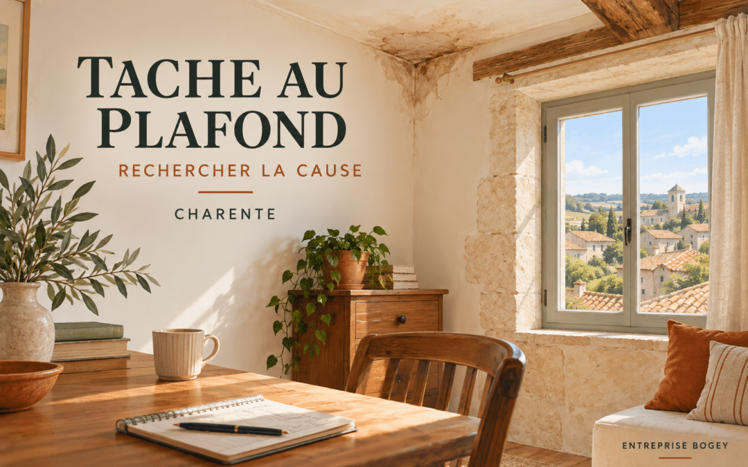 Tache au plafond : pourquoi la fuite peut venir d&rsquo;un autre endroit