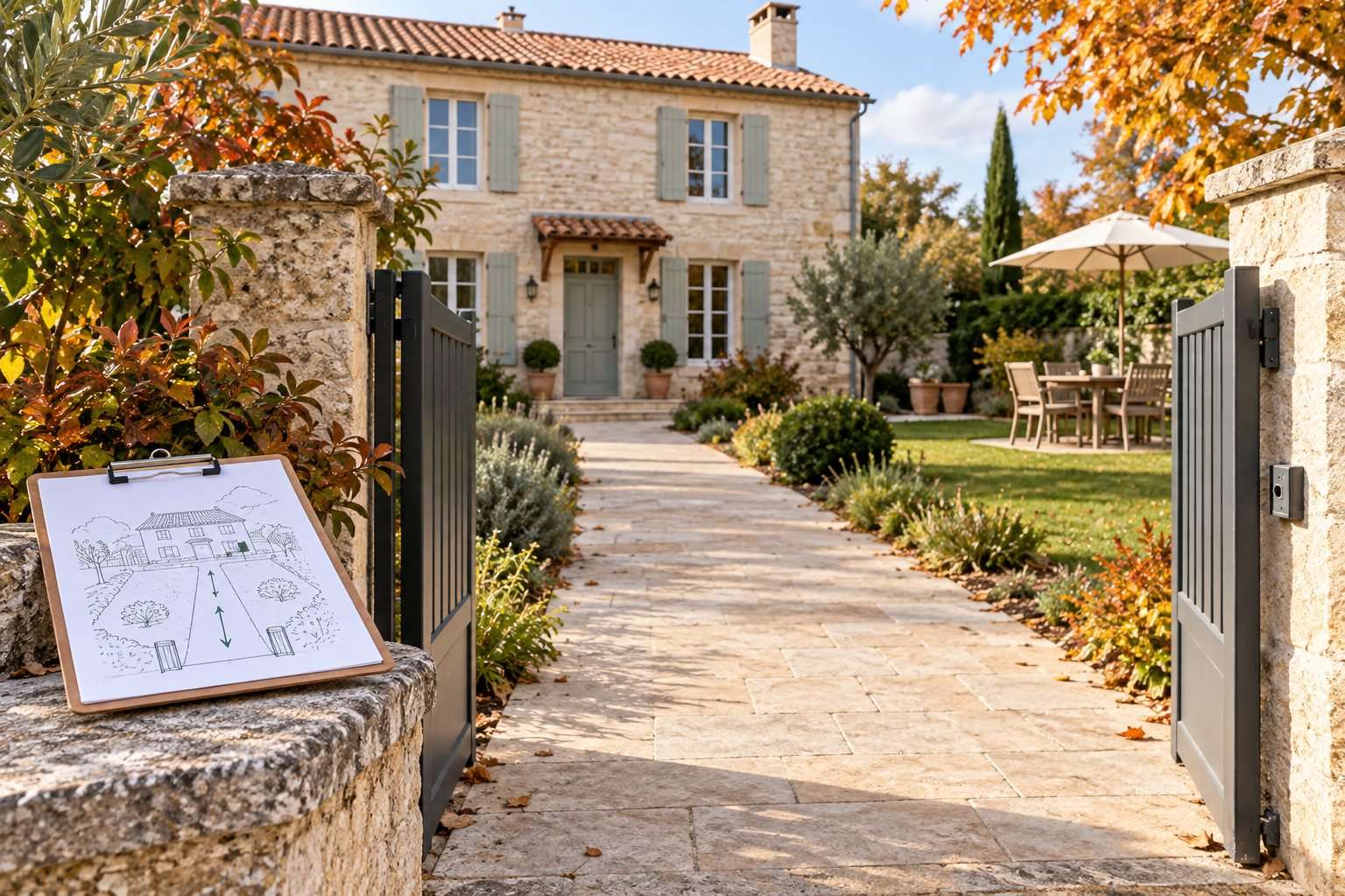 Maison occupée à Saint-Yrieix : préparer l’accès pour des travaux de toiture