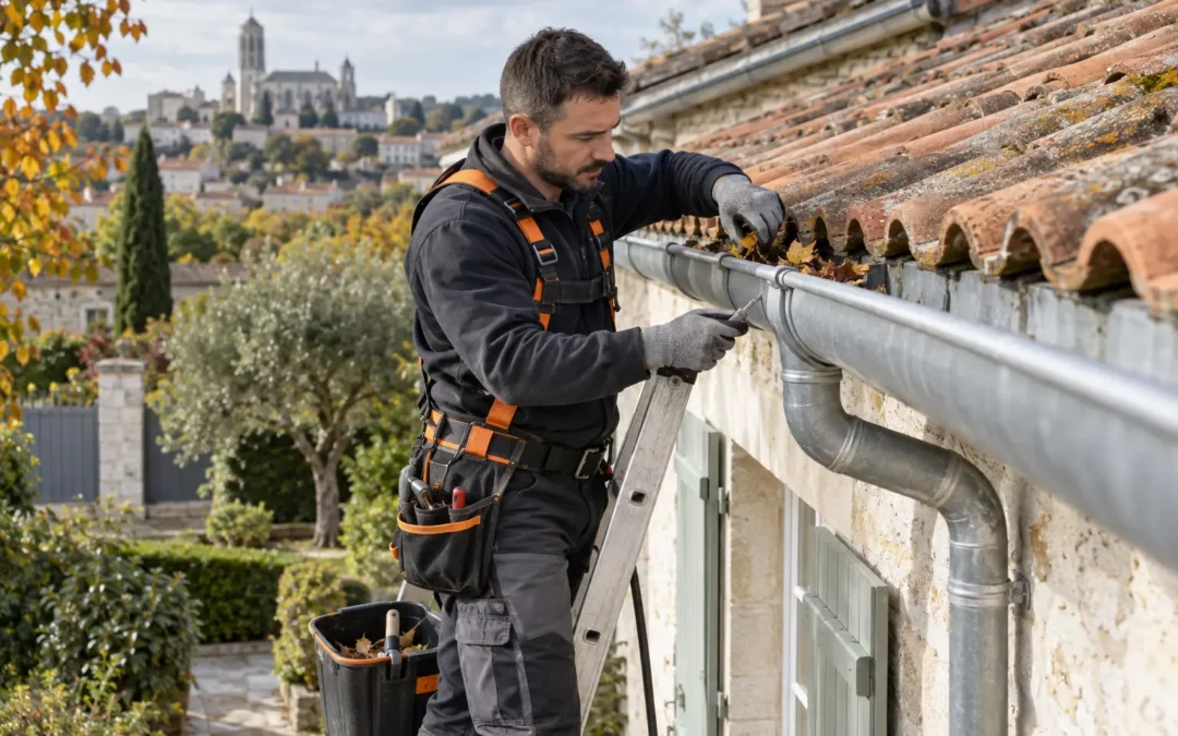 Entretien des gouttières à Angoulême : éviter fuites et débordements