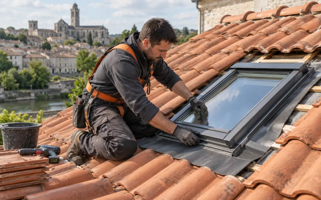 Fenêtre de toit à Angoulême : pose, remplacement et étanchéité
