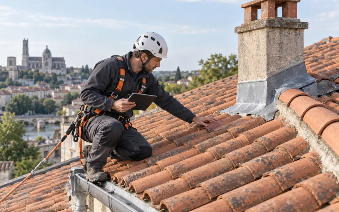 Inspection de toiture à Angoulême : les points à contrôler
